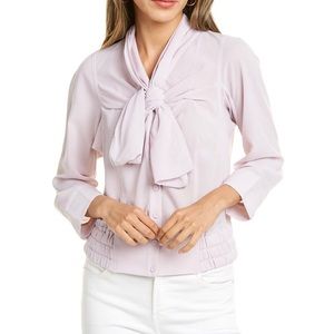 Byron Lars Lavender Georgette Top, NWT